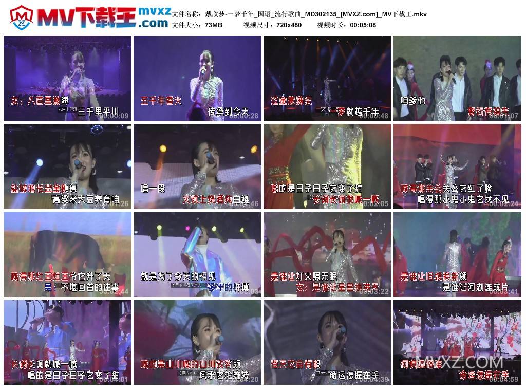 戴欣梦-一梦千年_国语_流行歌曲_MD302135